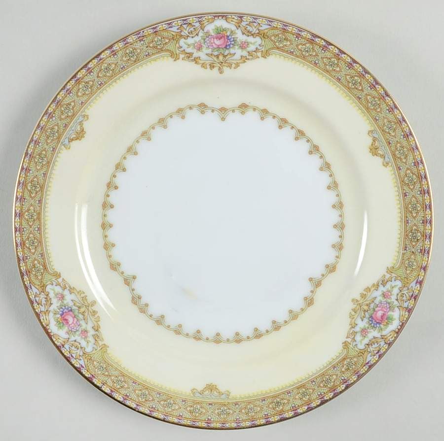Annette Bread & Butter Plate by Meito-1