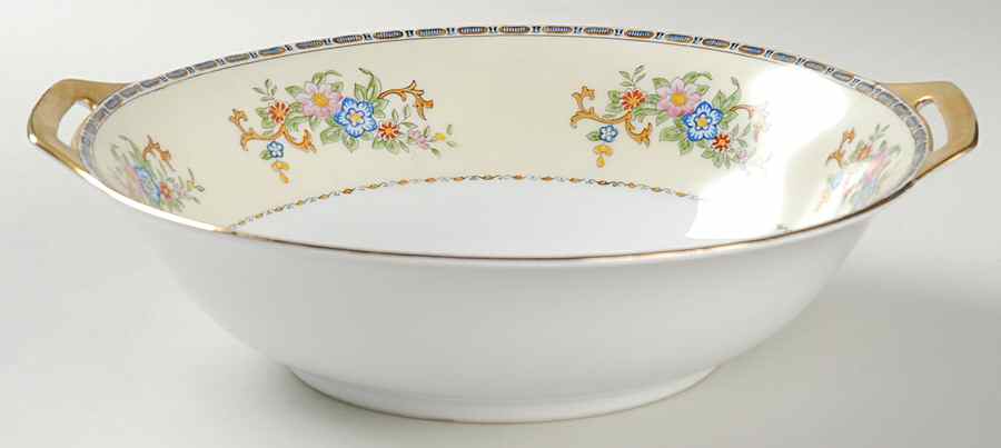 Annabelle 10" Round Vegetable Bowl by Meito-1