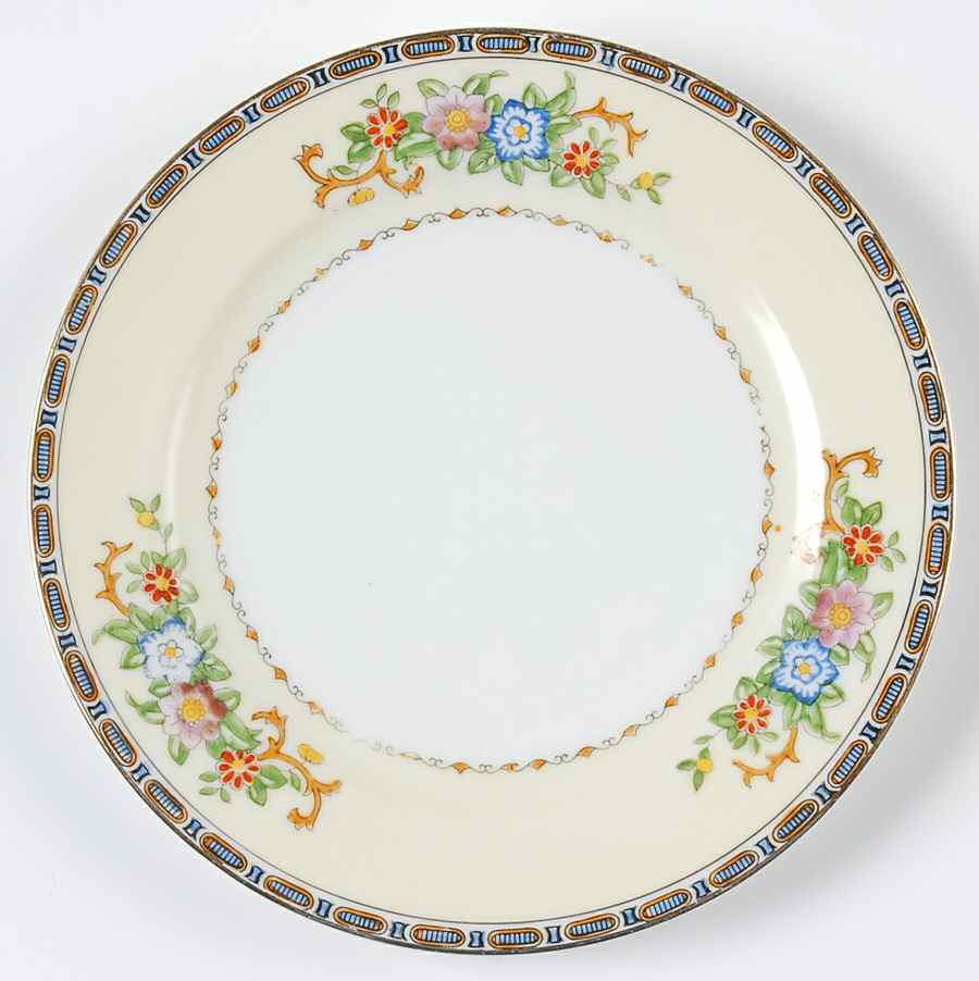 Annabelle Bread & Butter Plate by Meito-1