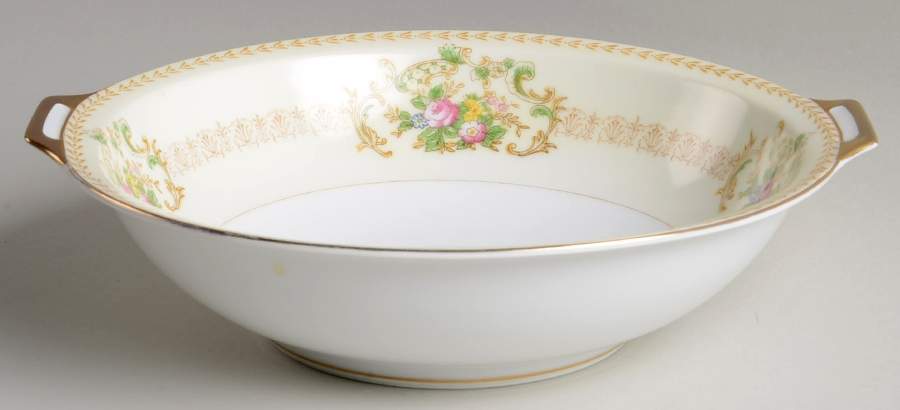 Arbor 9" Round Vegetable Bowl by Meito-1