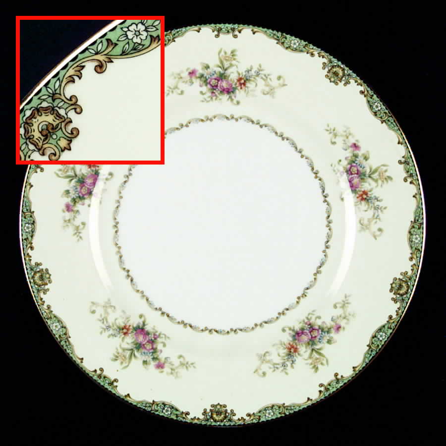 Ardsley Dinner Plate by Meito-1