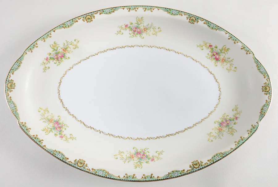 Ardsley 16" Oval Serving Platter by Meito-1