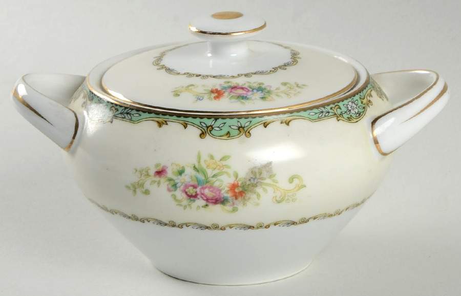 Ardsley Sugar Bowl & Lid by Meito-1