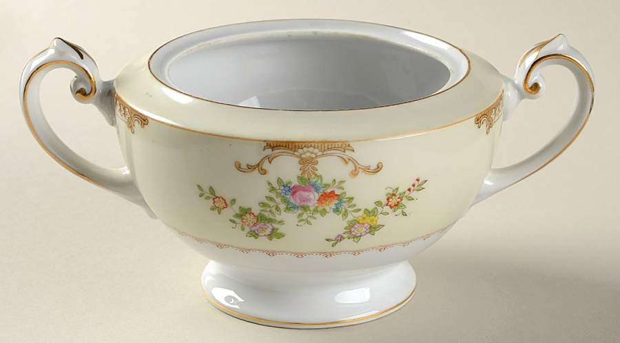 Marie Sugar Bowl No Lid by Meito-1