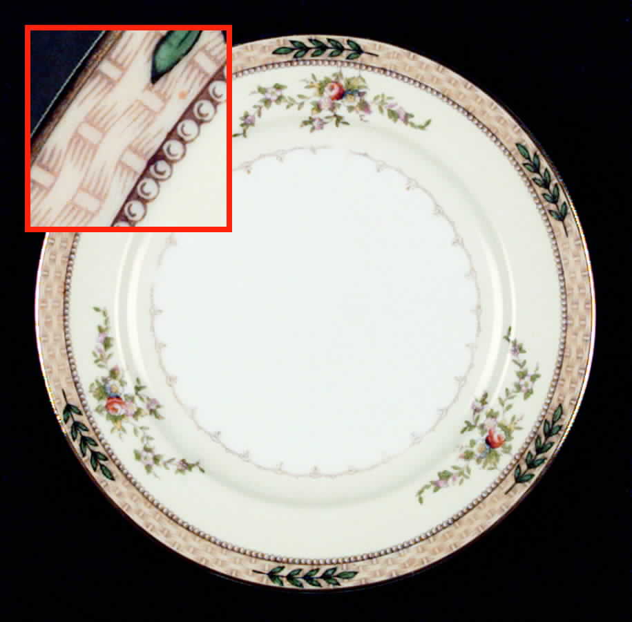 Athens Bread & Butter Plate by Meito-1