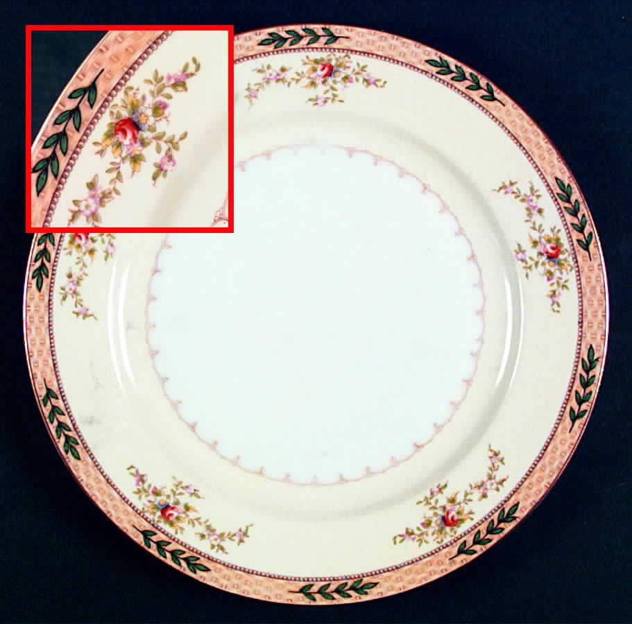 Athens Dinner Plate by Meito-1