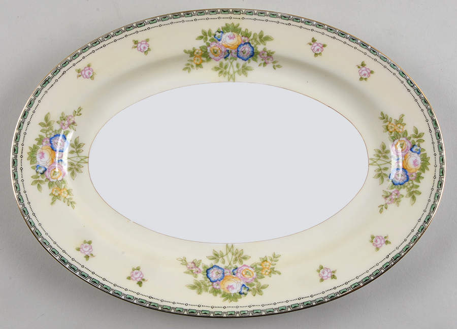 Atwater 11" Oval Serving Platter by Meito-1