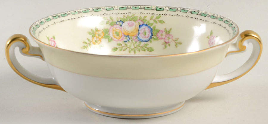 Atwater Footed Cream Soup Bowl by Meito-1