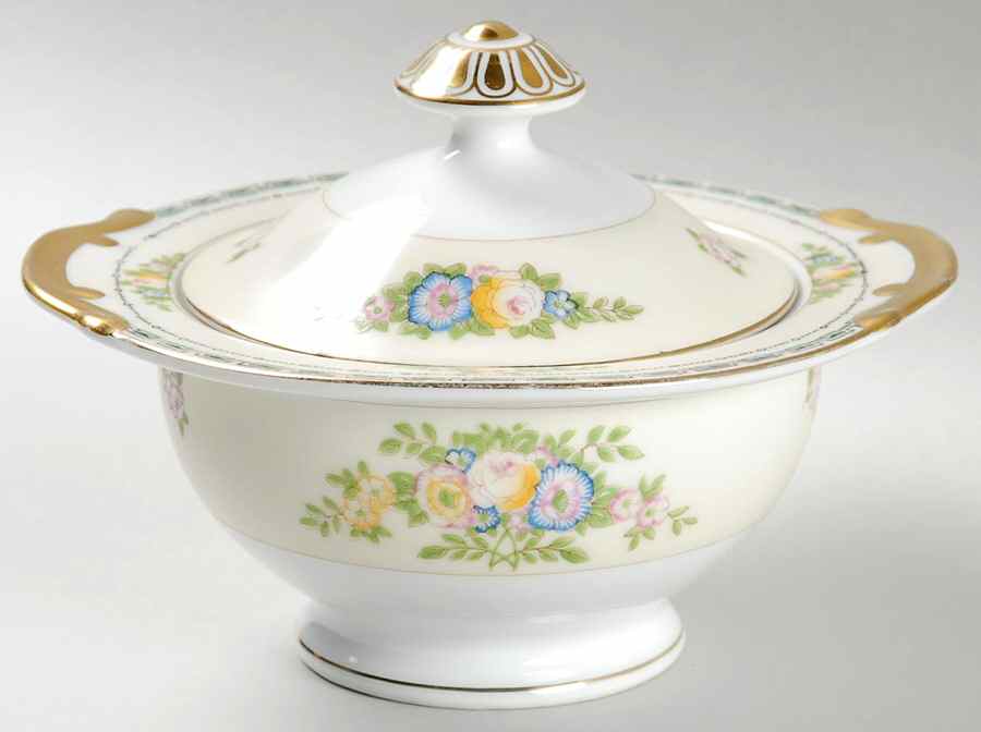 Atwater Sugar Bowl & Lid by Meito-1
