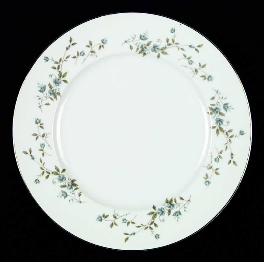Augusta (Newer, Platinum Trim) Dinner Plate by Meito-1