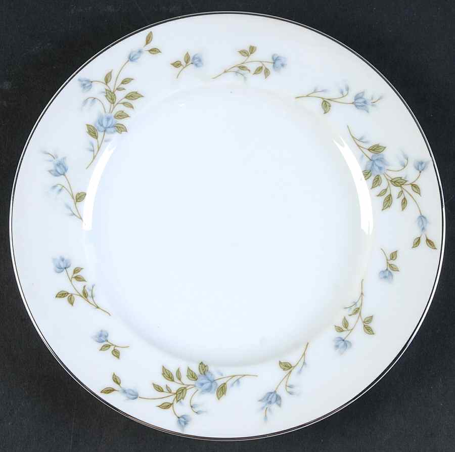 Augusta (Newer, Platinum Trim) Bread & Butter Plate by Meito-1