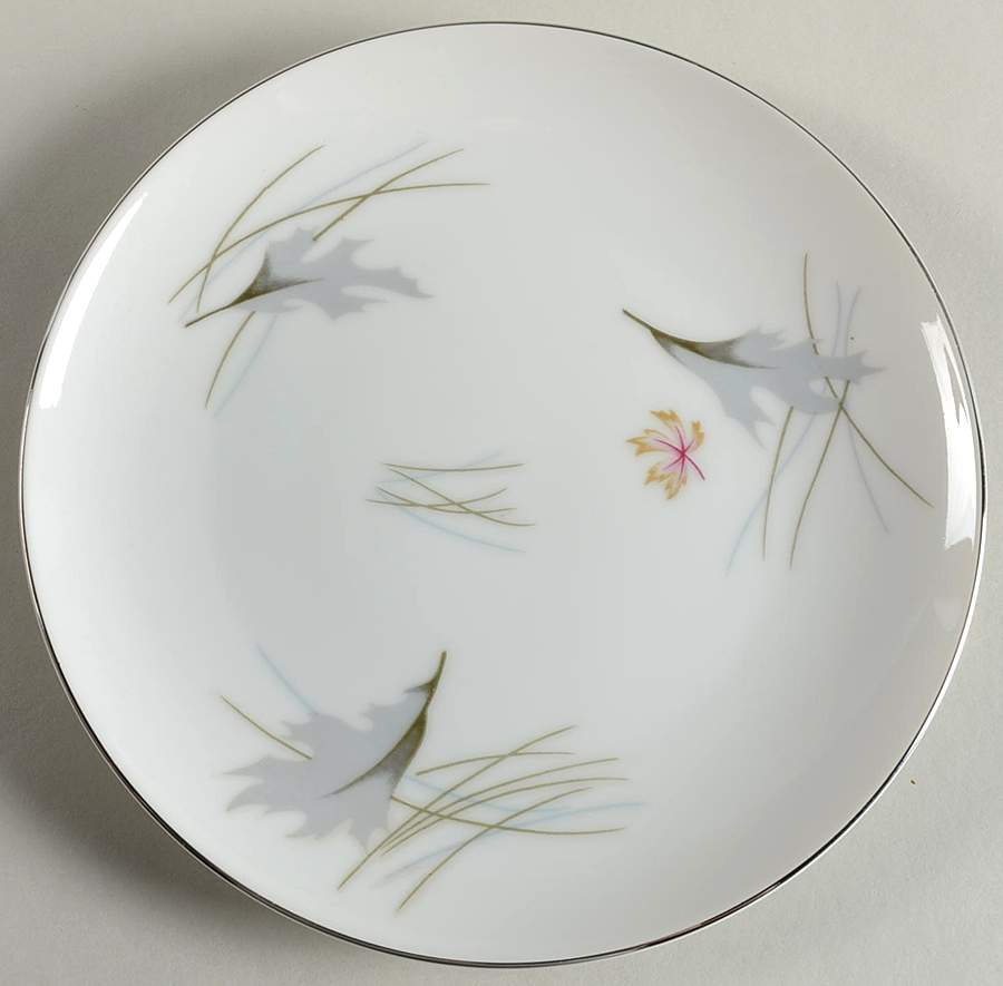 Autumn Leaves Salad Plate by Meito-1