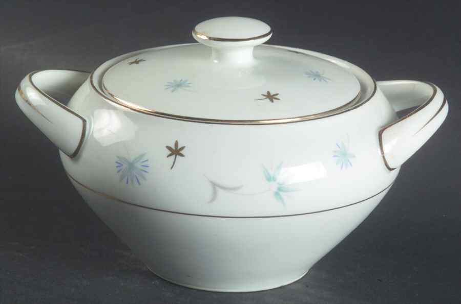 Aurora Sugar Bowl & Lid by Meito-1