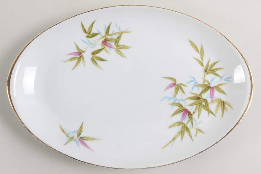 Bali 11" Oval Serving Platter by Meito-1