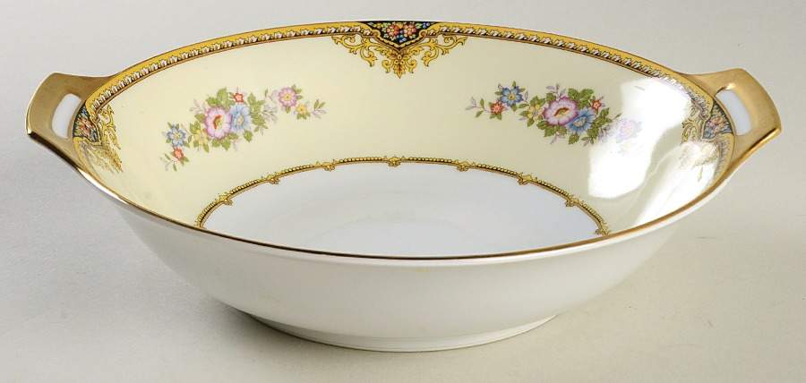Beatrice 9" Round Vegetable Bowl by Meito-1