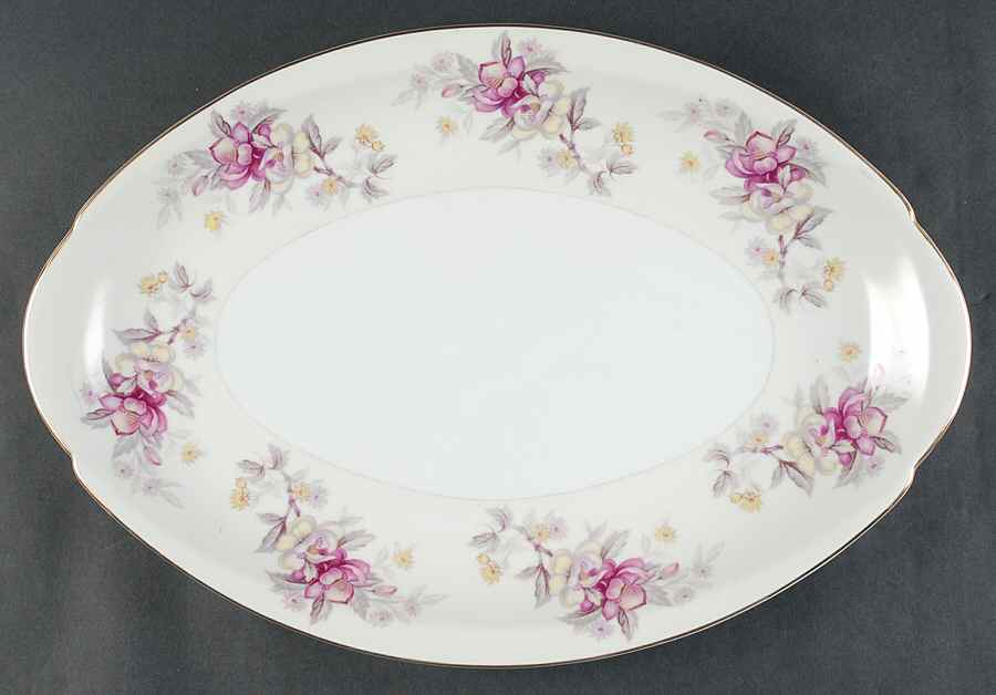 Belvedere 16" Oval Serving Platter by Meito-1