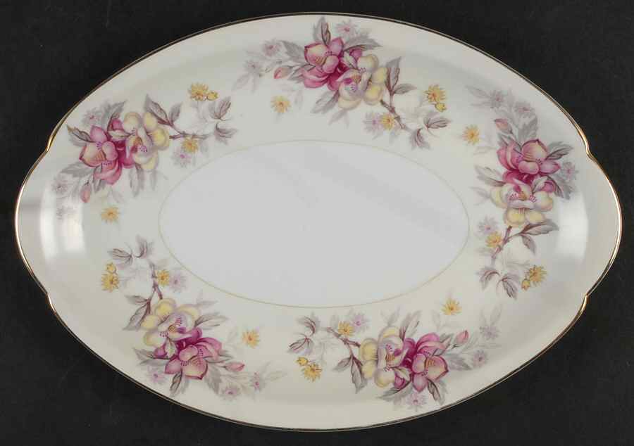 Belvedere 12" Oval Serving Platter by Meito-1