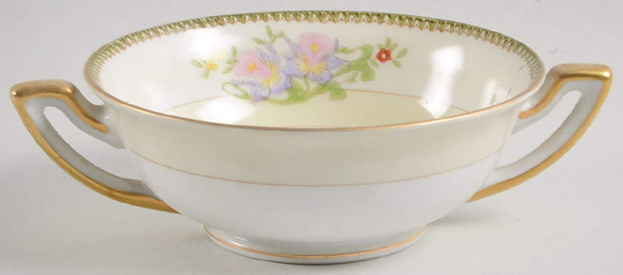 Berkshire Footed Cream Soup Bowl by Meito-1