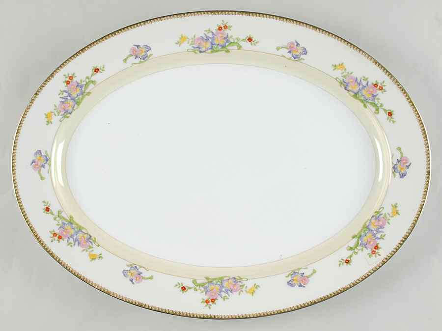 Berkshire 16" Oval Serving Platter by Meito-1