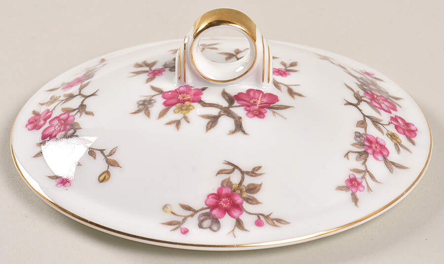 Blossom Lid for Sugar Bowl by Meito-1