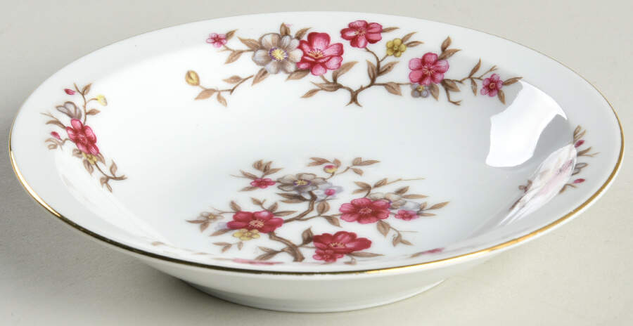 Blossom Rim Fruit/Dessert (Sauce) Bowl by Meito-1