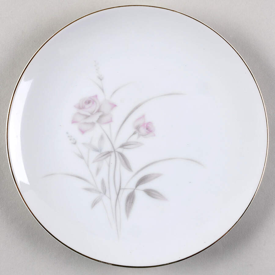 Blush Rose Salad Plate by Meito-1
