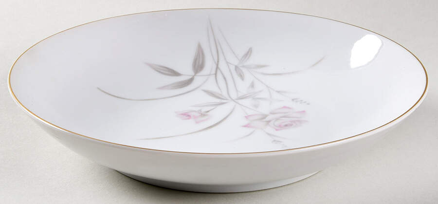 Blush Rose Coupe Soup Bowl by Meito-1