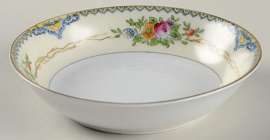 Bouquet (No Floral Center) Fruit/Dessert (Sauce) Bowl by Meito-1