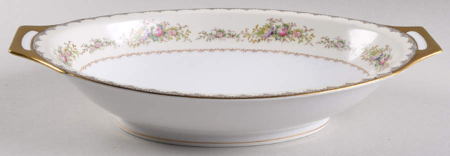 Bristol 11" Oval Vegetable Bowl by Meito-1