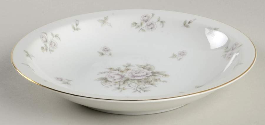 Brocade Rim Soup Bowl by Meito-1
