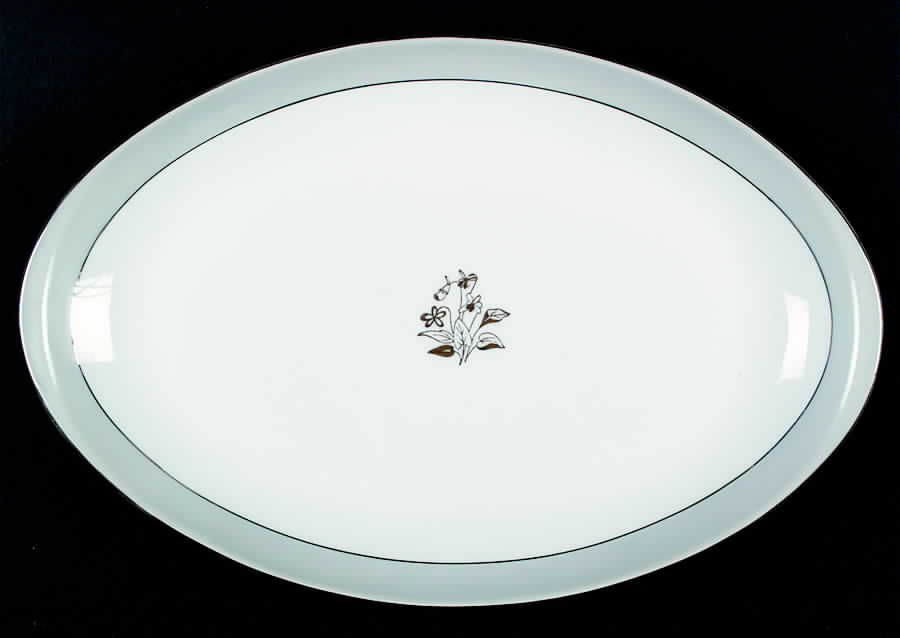 C601 12" Oval Serving Platter by Meito-1