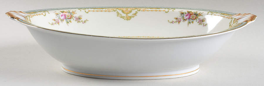 Cameron 11" Oval Vegetable Bowl by Meito-1