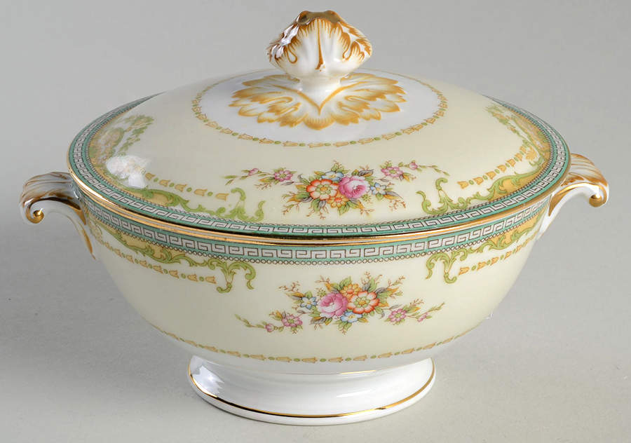 Cameron Sugar Bowl & Lid by Meito-1