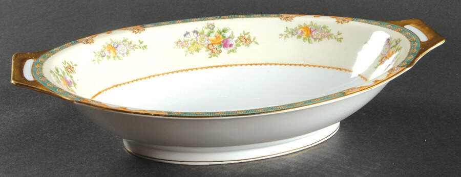 Carolina 11" Oval Vegetable Bowl by Meito-1