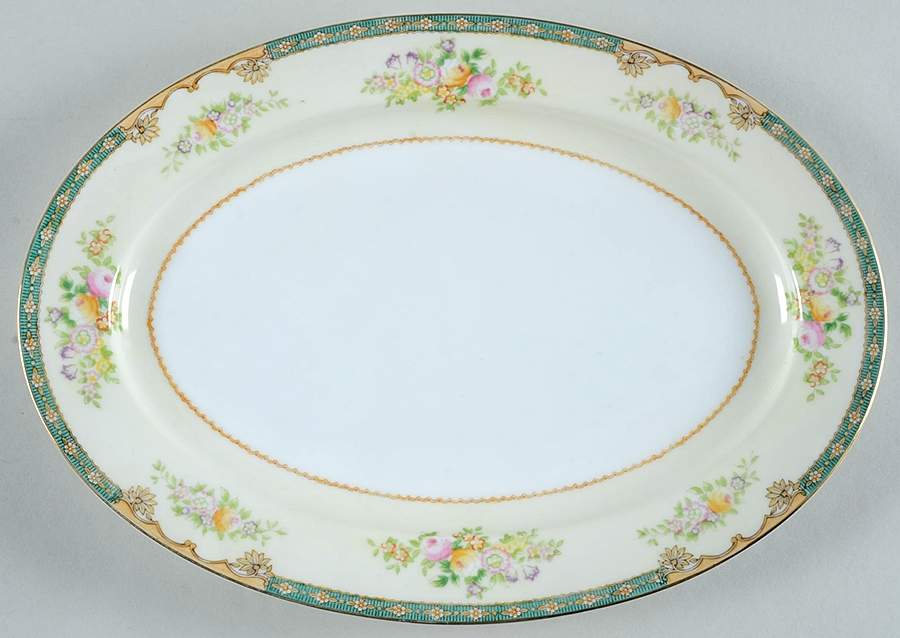 Carolina 12" Oval Serving Platter by Meito-1