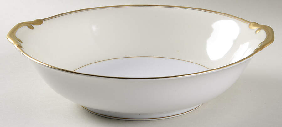 Carlton 9" Round Vegetable Bowl by Meito-1