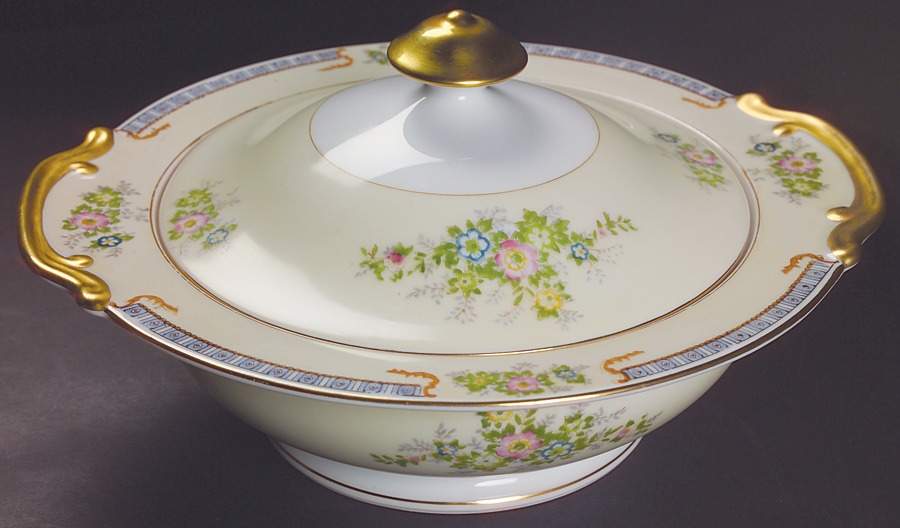 Cecil Round Covered Vegetable by Meito-1