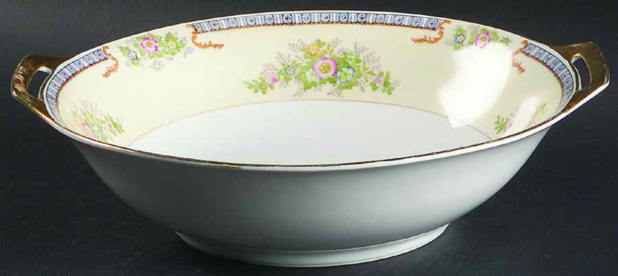 Cecil 10" Round Vegetable Bowl by Meito-1