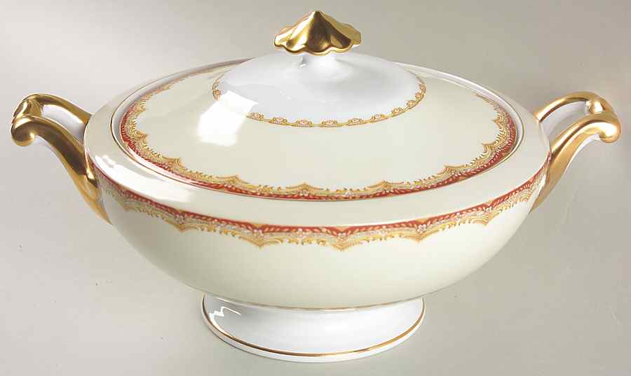 Celestine Round Covered Vegetable by Meito-1