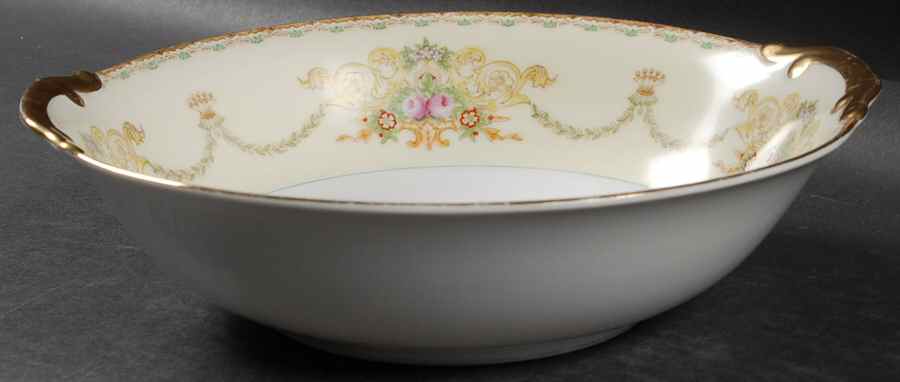 Celeste 9" Round Vegetable Bowl by Meito-1