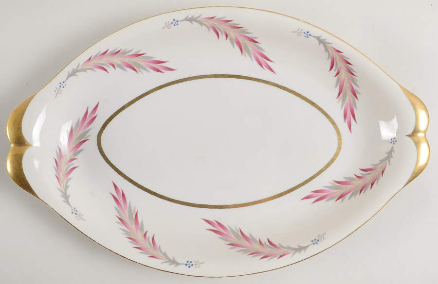 Chatham 13" Oval Serving Platter by Meito-1