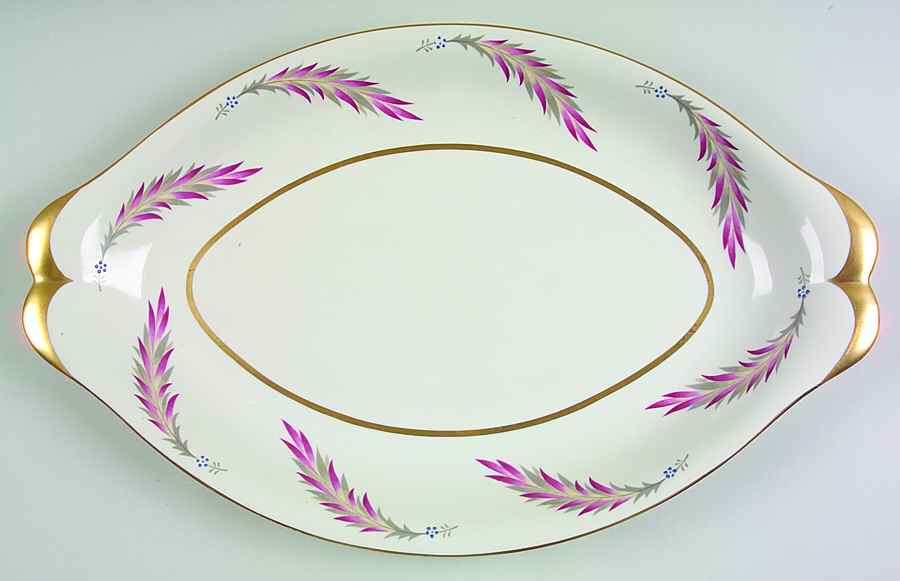 Chatham 15" Oval Serving Platter by Meito-1