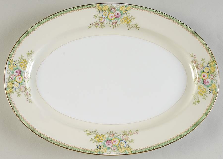 Chace 12" Oval Serving Platter by Meito-1
