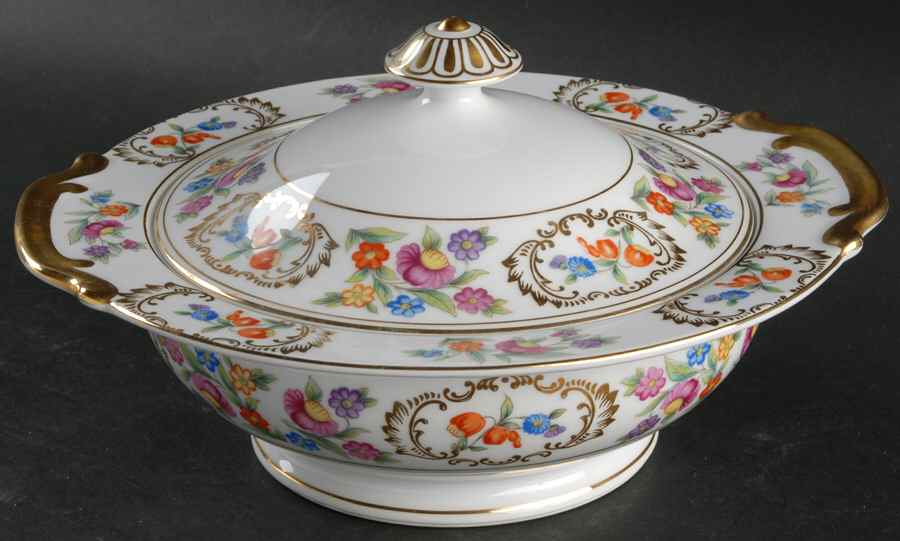 Chandresden Round Covered Vegetable by Meito-1