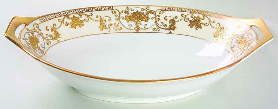 Changold 11" Oval Vegetable Bowl by Meito-1