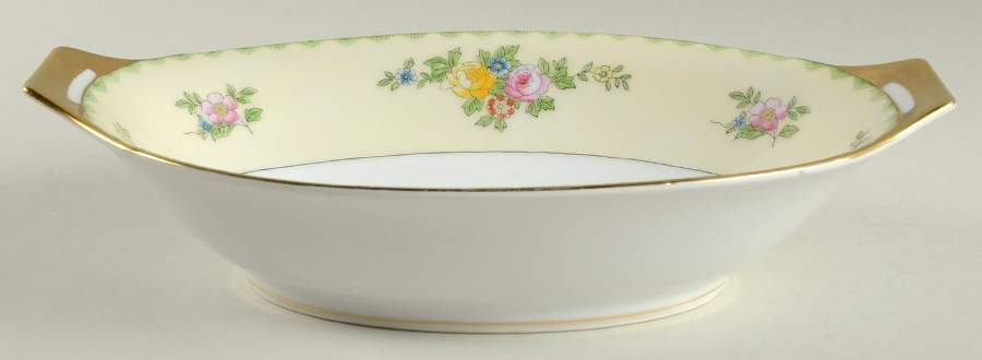 Chanhale 11" Oval Vegetable Bowl by Meito-1