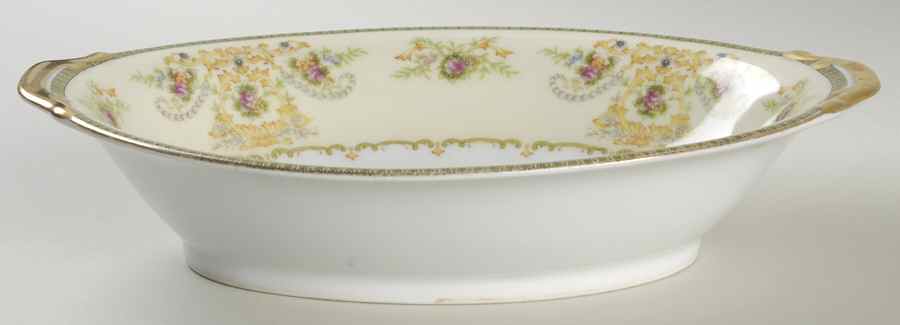 Charm 9" Oval Vegetable Bowl by Meito-1