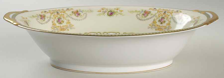 Charm 11" Oval Vegetable Bowl by Meito-1
