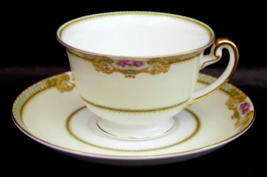Charlotte Oversized Cup & Saucer Set by Meito-1