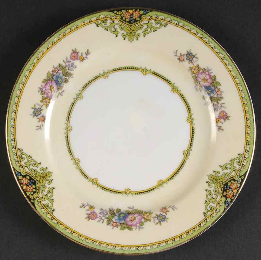 Clarence Bread & Butter Plate by Meito-1